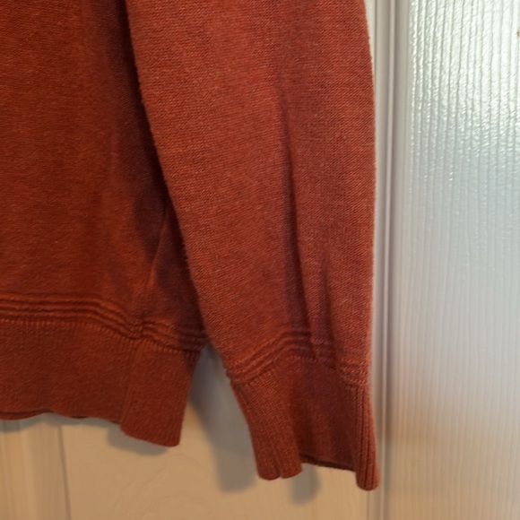 Topman men’s dark orange crew neck sweater size medium - Picture 5 of 8